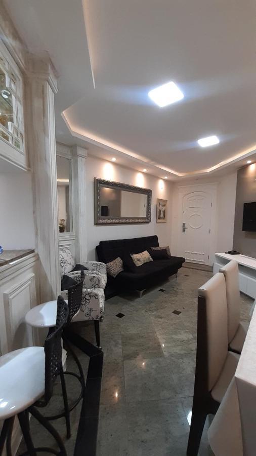 Lindo Flat No Edificio Cosmopolitan, Com Garagem E Piscina Apartment Santos  Exterior photo